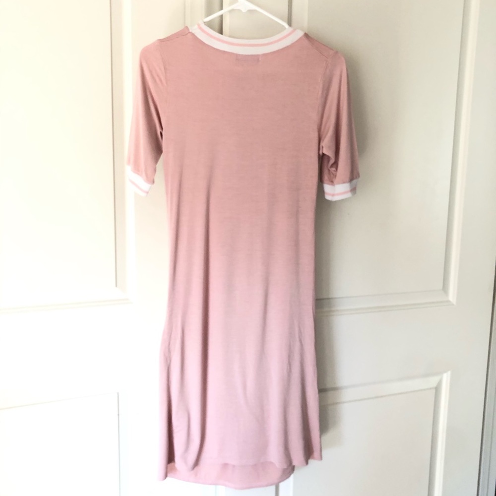 BlueBelle Maternity 👗 Varsity Trim Bodycon Dress - Picture 6 of 7